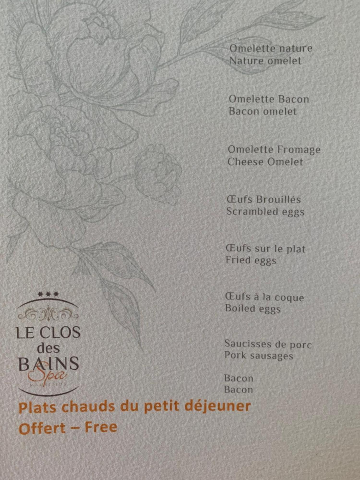 Le Clos Des Bains Mauritius Блу Бей Екстериор снимка